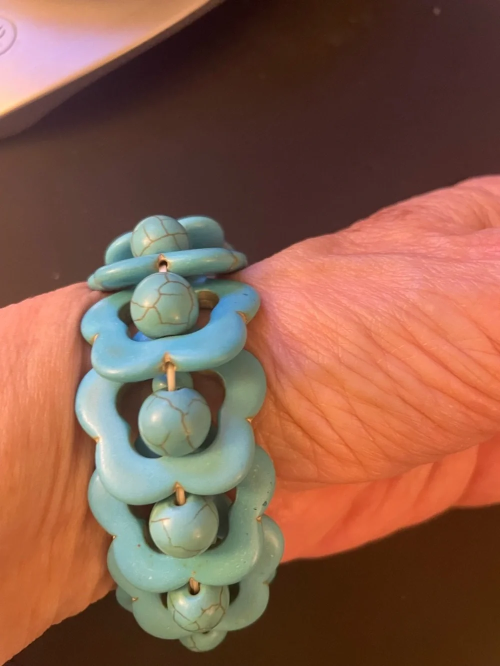 None stylish turquoise